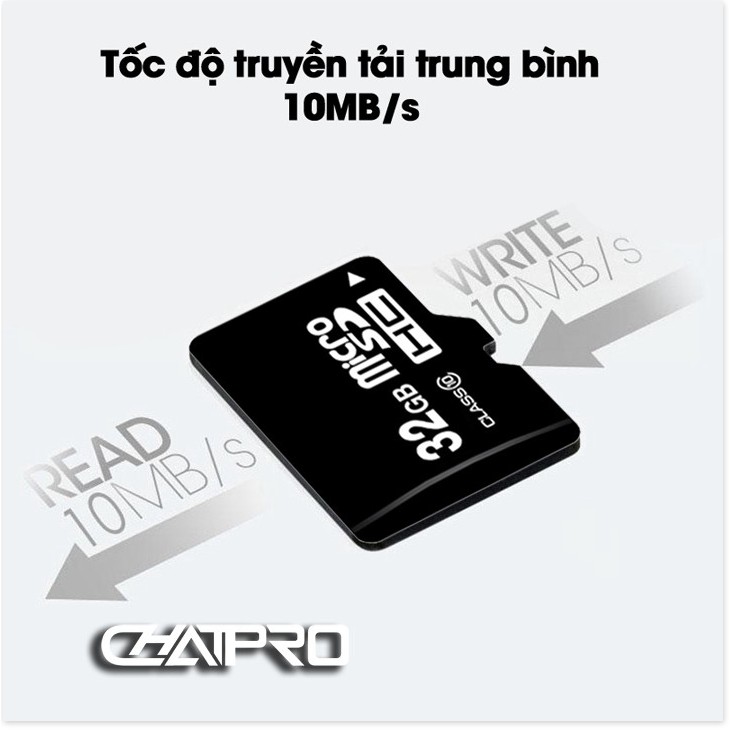 Thẻ nhớ Micro SD, Micro SDHC Class 10 dung lượng 32GB – 16GB – 8GB – 4GB – 2GB
