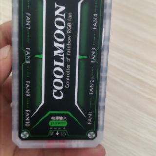 Fan cool moon led RGB