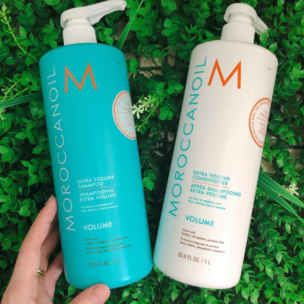 rẻ vô địch rẻ vô địch Bộ dầu gội xả Moroccanoil Extra Volume làm phồng tóc 1000ml (ISRAEL) chính hãng chính hãng