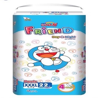 Bỉm goon friend quần đủ size m54/l46/xl40/xxl34