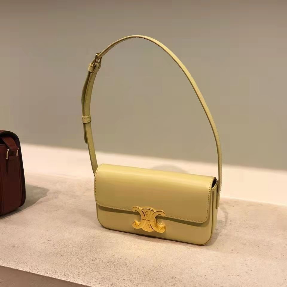 Túi xách nữ mini kẹp nách chất da pu Celin hình chữ nhật xịn đẹp