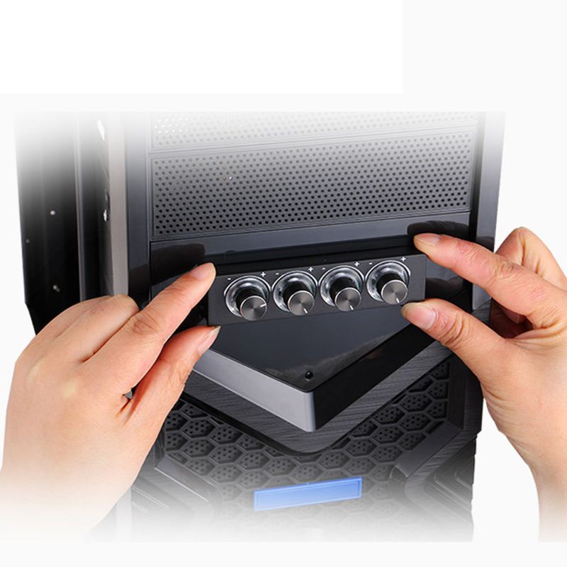 Bộ Điều Khiển Tốc Độ Quạt 4 Kênh Lidu1 3.5inch Pc Hdd | BigBuy360 - bigbuy360.vn