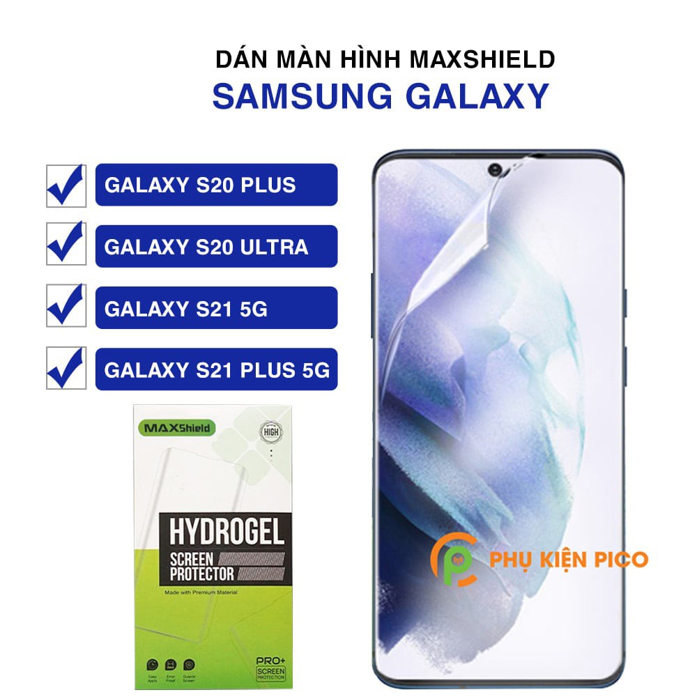 Dán màn hình Samsung Galaxy S21 5G full màn dẻo trong suốt PPF tự phục hồi vết xước chính hãng Maxshield