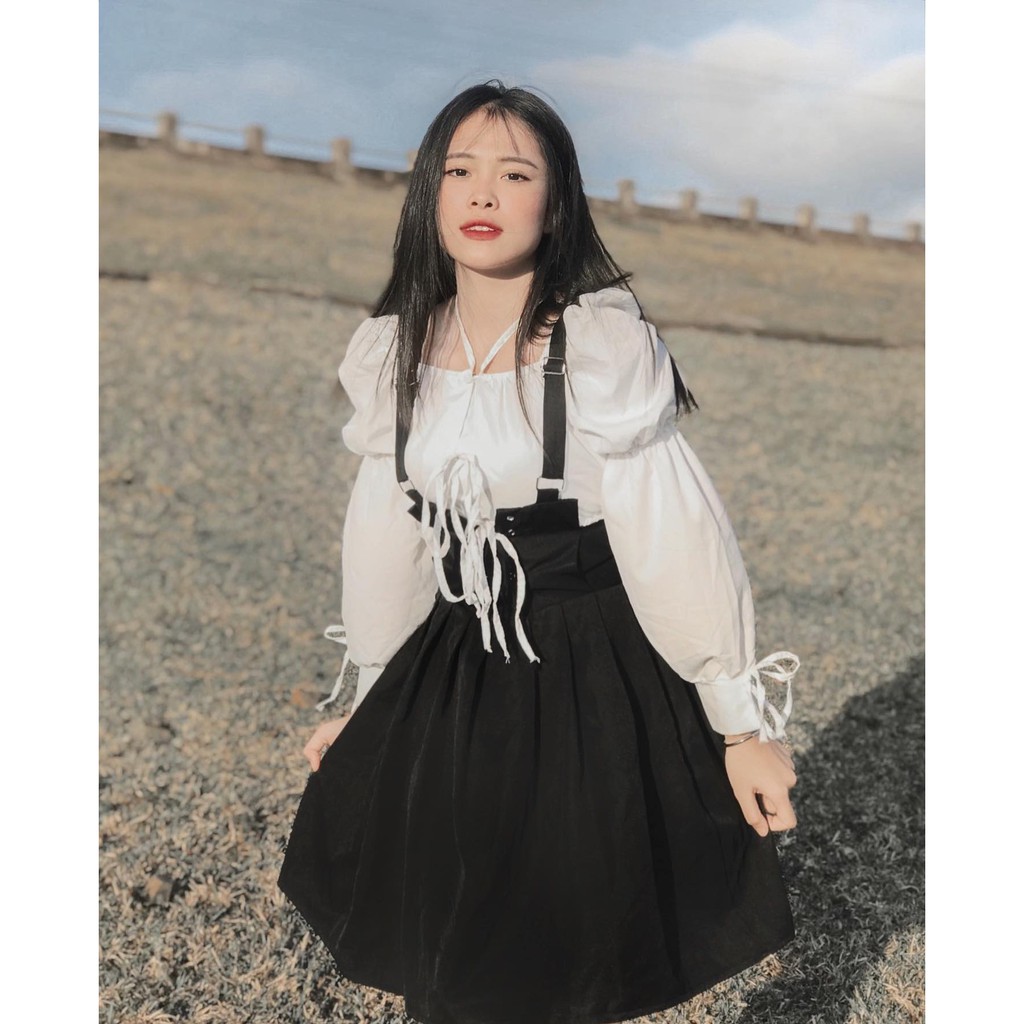 THE FANCE | Váy Yếm DOLLY OVERALS