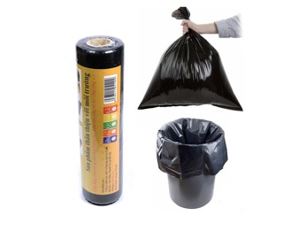 Túi đựng rác đen tự phân hủy Sài Gòn —— cuộn 500g