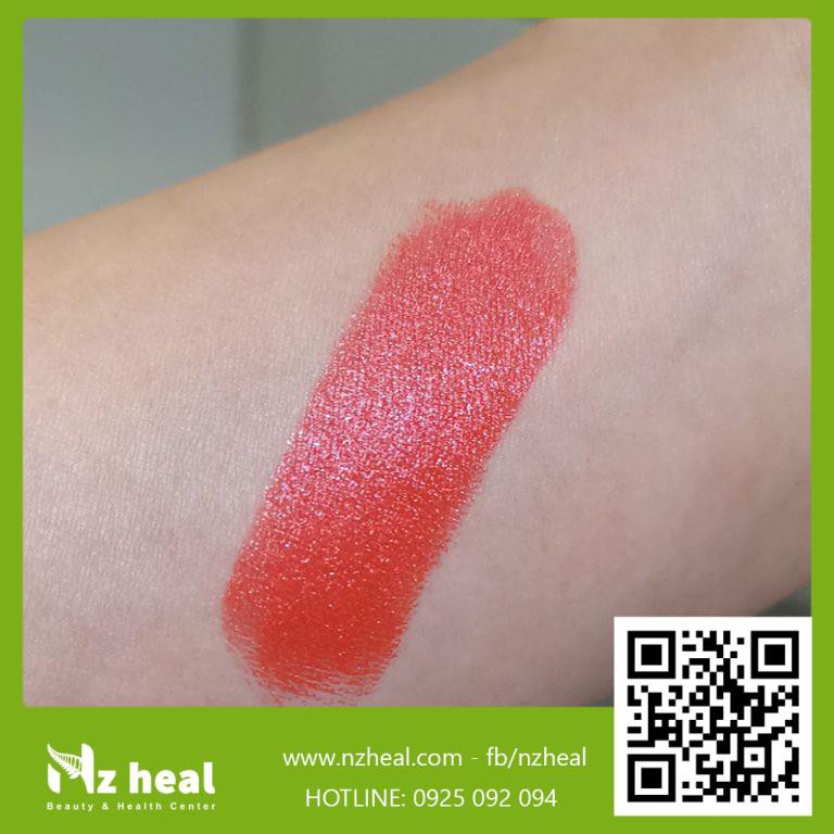 [Hỏa tốc] Son Môi Organic Màu Đỏ Cam Living Nature Lipstick Electric Coral 15