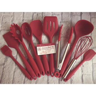 SET 10 MÓN DỤNG CỤ SILICON LÀM BÁNH.