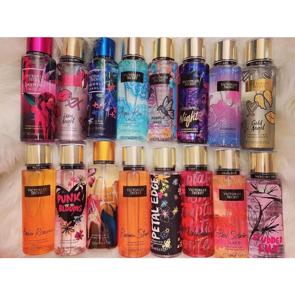 Xịt Thơm Body Mist Vic Tổng Hợp Các Bảng Mùi Hot (250Ml)