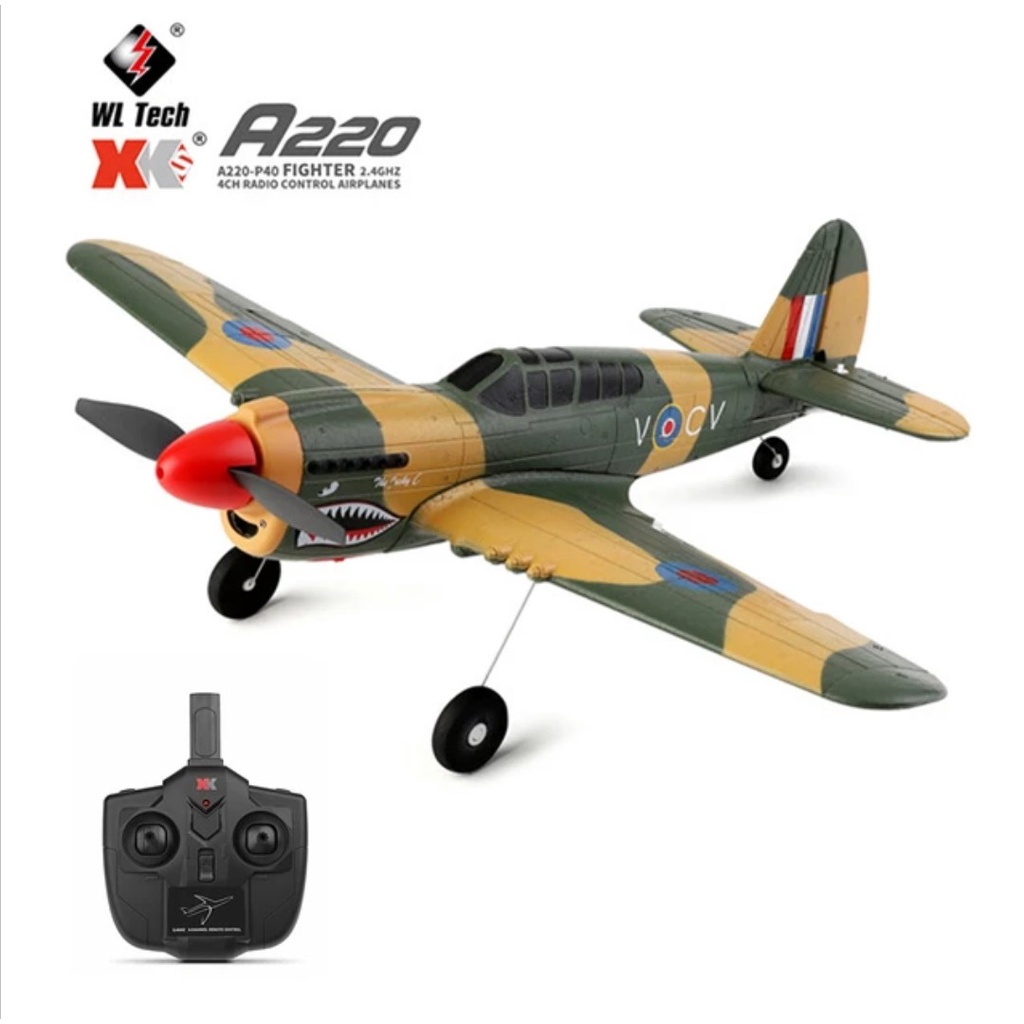 Máy bay cánh bằng Wltoys A220 bay 3D6G