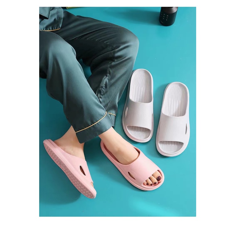 Dép lê nam nữ đa sắc chống trơn thời trang mẫu mới hottrend năm nay