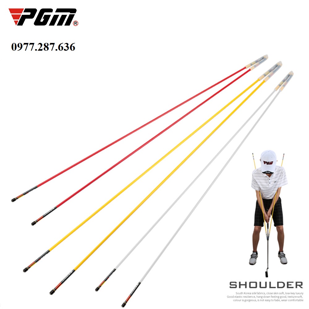 Que định hướng đánh golf PGM tập swing và put chỉnh tư thế lưng chuẩn dụng cụ tập golf tại nhà QH003