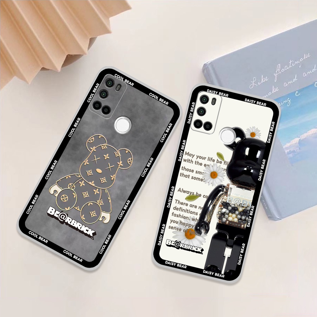 Ốp lưng Vsmart Joy 4 bear brick, ốp điện thoại in hình 3D phong cách, thời trang