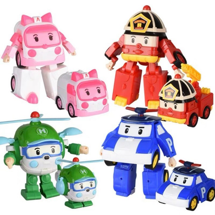 Robocar Poli và những người bạn-Biệt đội biến hình 2 trong 1