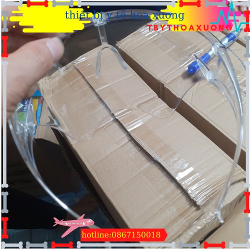 Kính chống giọt bắn phòng dịch bảo hộ trong suốt - Mặt nạ chống giọt bắn chống bụi gió phong cách