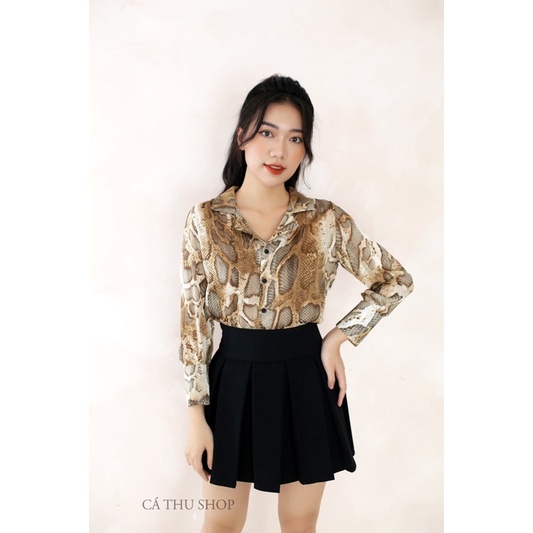 Sơ mi hoạ tiết loang cao cấp ( giá sale)