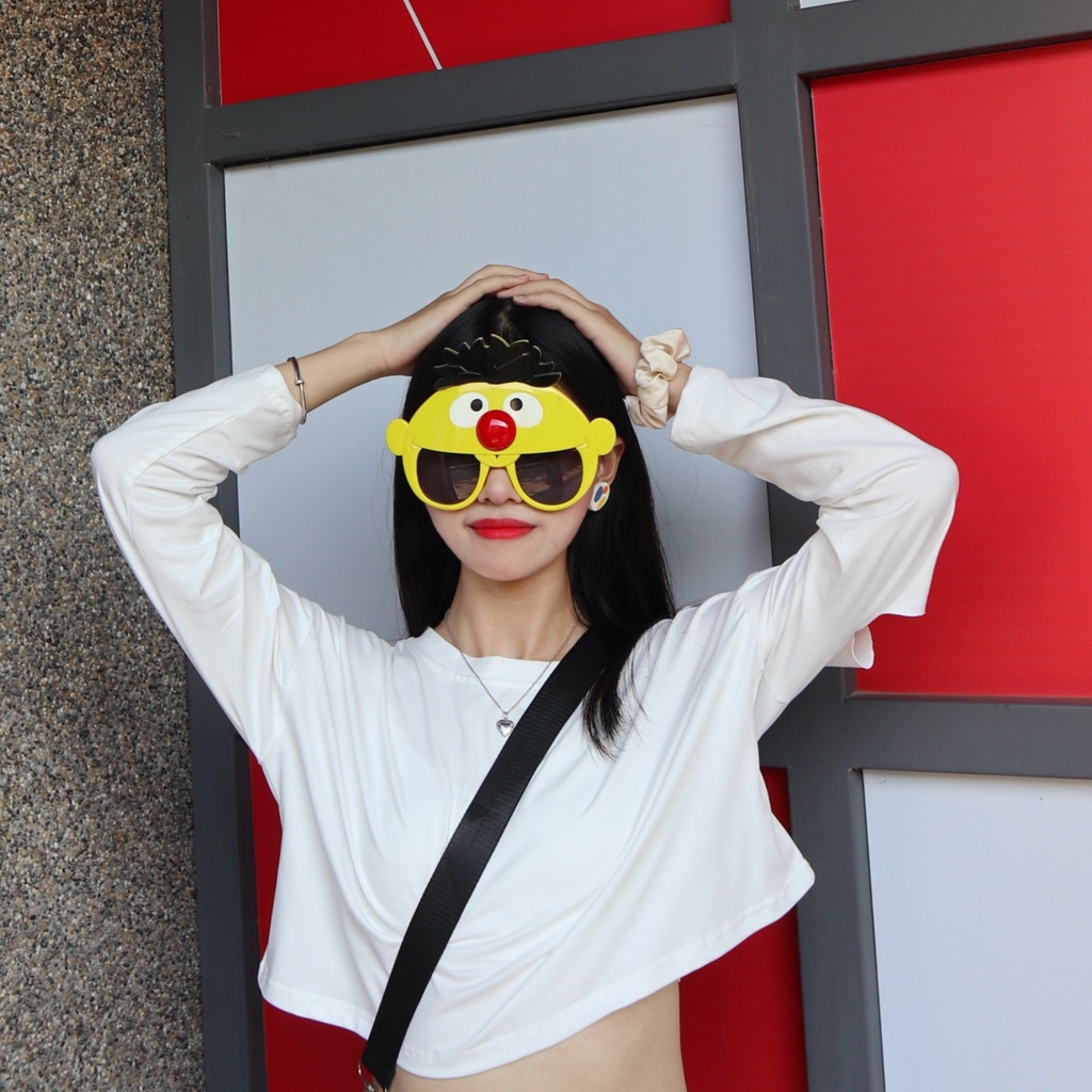 Mắt Kính Hóa Trang Nhân Vật Hoạt Hình Sesame Street 'ERNIE' Vui Nhộn Mới