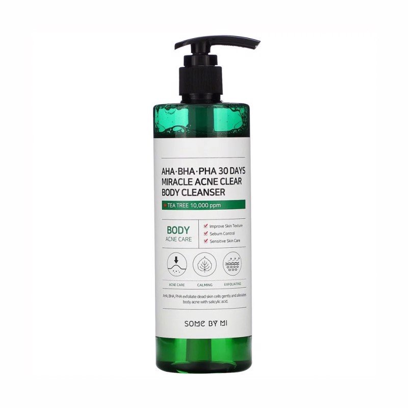 Sữa tắm Some By Mi Giảm Mụn Lưng AHABHAPHA 30 Days Miracle Acne Clear Body Cleanser 400g