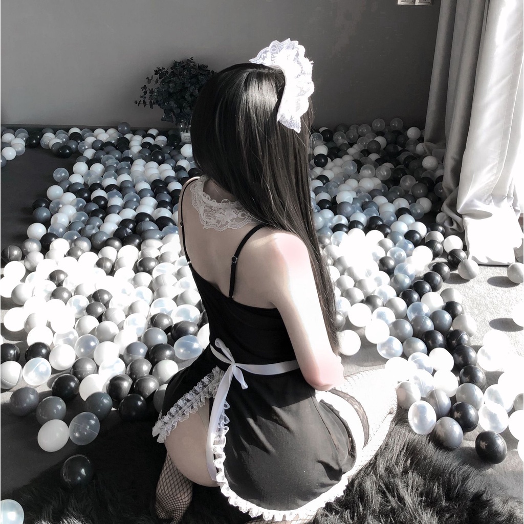 Cosplay cô hầu gái Nhật Bản sexy đồ ngủ quyến rũ gợi cảm Dinnastore