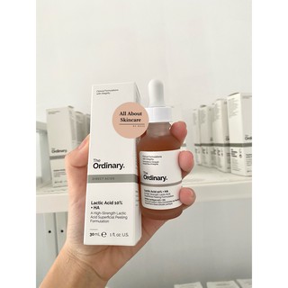 Tinh chất AHA sáng da giảm thâm Lactic Acid 5-10% + HA The Ordinary (30ml)