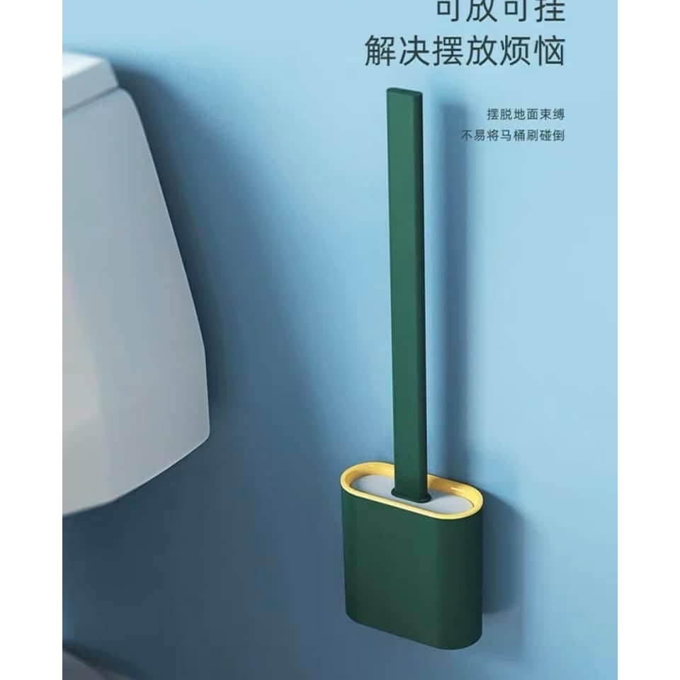 Cọ vệ sinh toilet silicon mẫu mới