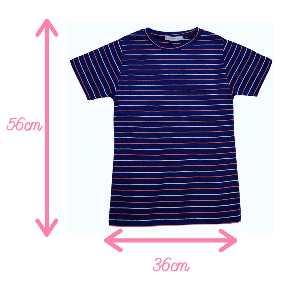 [Mã 11FASHIONSALE1 giảm 10K đơn 50K] Áo thun ngắn tay/ áo phông kẻ cổ tròn dáng ôm body nhiều màu freesize dễ mix đồ | BigBuy360 - bigbuy360.vn