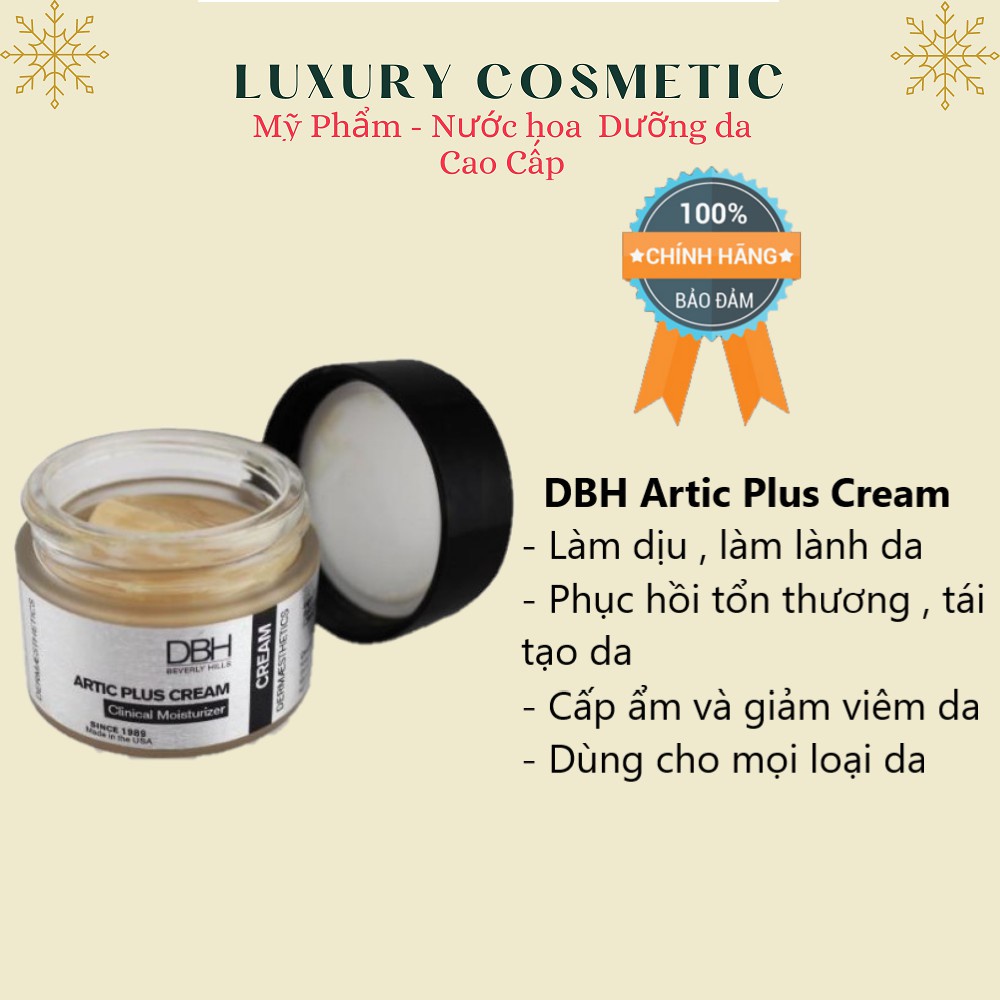 Kem Dưỡng Phục Hồi Chuyên Sâu Dành Cho Da Tổn Thương Dbh Artic Plus Cream 29G