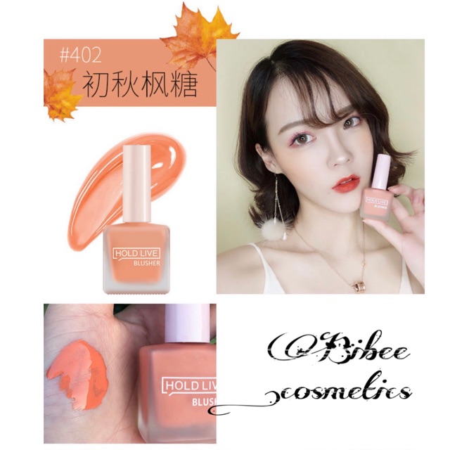 Má Hồng Kem Holdlive Fruit Juice Blusher dạng lỏng