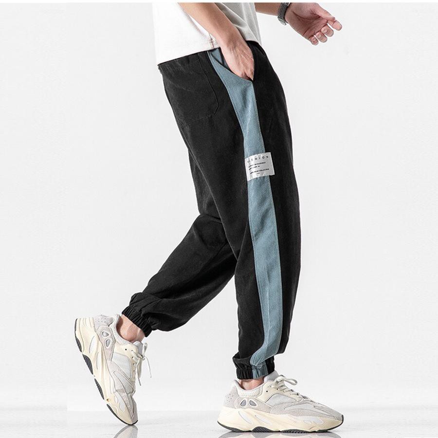 QUẦN JOGGER BASIC SỌC CHẤT DA LỘN KAT-UNISEX | BigBuy360 - bigbuy360.vn