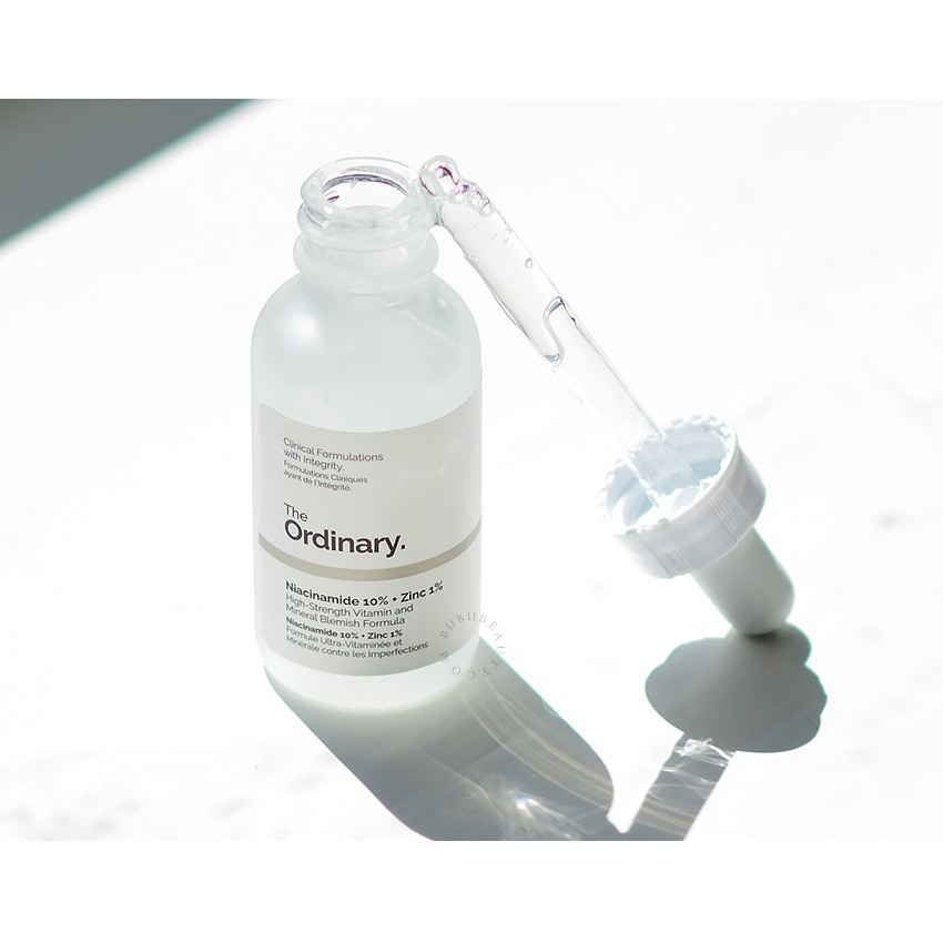 Serum cho da mụn, giảm thâm, cân bằng nhờn The Ordinary Niacinamide 10% + Zinc 1% | BigBuy360 - bigbuy360.vn