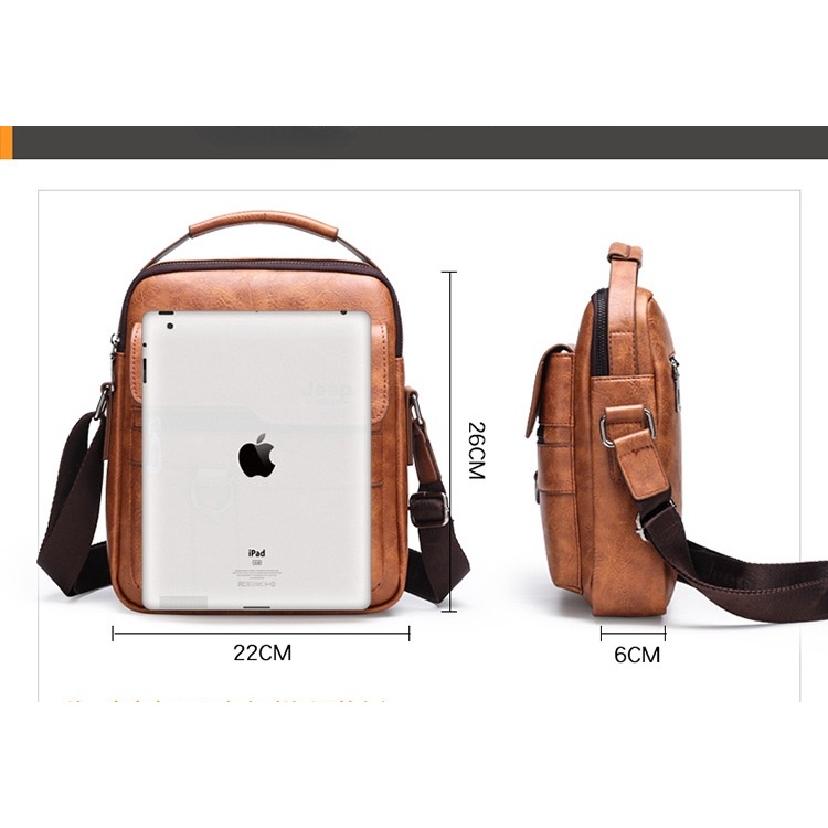 Túi Đeo Chéo JEEP Chống Thấm Nước Cho Nam