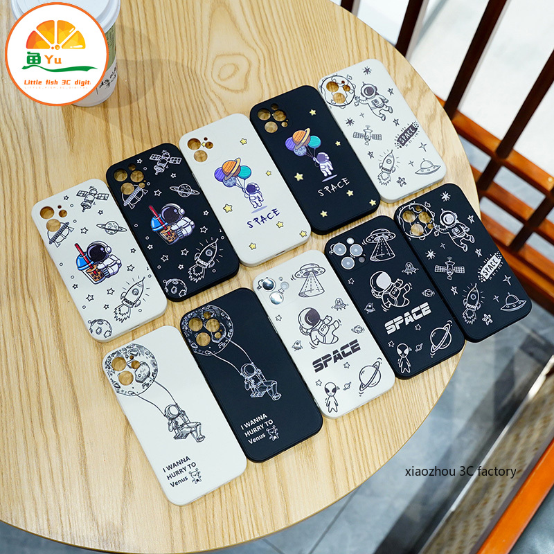 Ốp Lưng Họa Tiết Phi Hành Gia Cho Iphone 12 Pro Max 12mini Iphone 11 Pro Max I7 Xsmax Xr Se2020 Xs 7plus 8plus 6plus | BigBuy360 - bigbuy360.vn