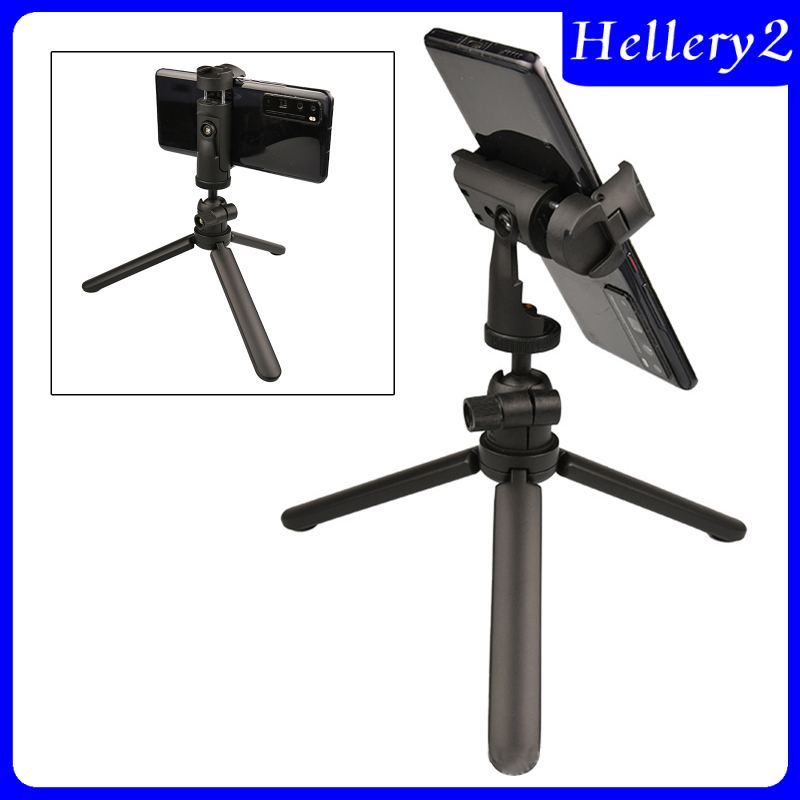 [HELLERY2]Tabletop Mini Tripod Rotatable Phone Camera Stand Holder Selfies Sticks Rack