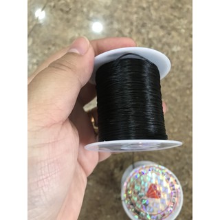 Cuộn dây cước lụa xâu vòng 60m/cuộn (Quý khách vui lòng xem kỹ mô tả để chọn màu phù hợp)