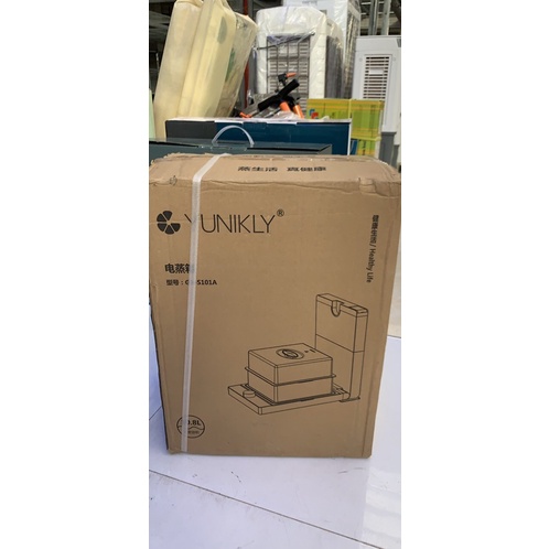 NỒI HẤP THỨC ĂN INOX 3 TẦNG CẮM ĐIỆN HÃNG UNYKLY S101A