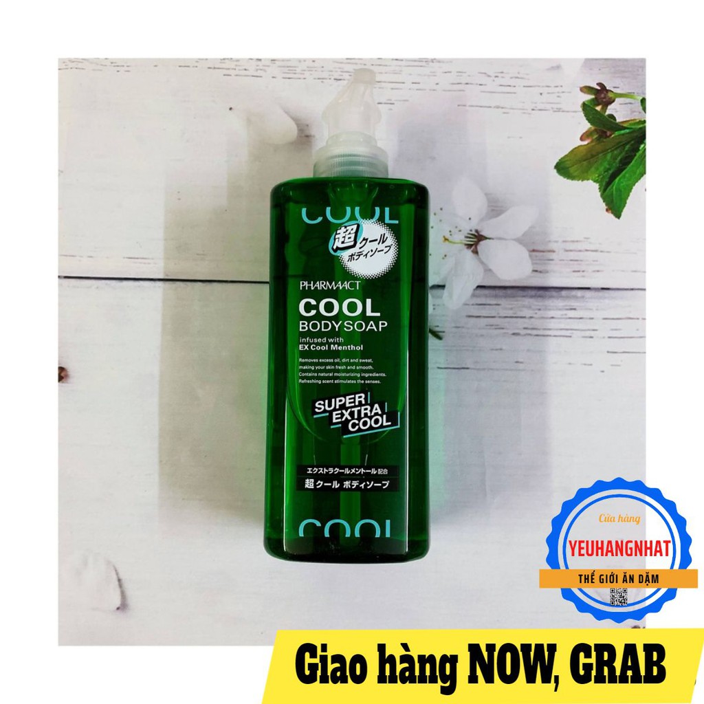 Sữa tắm Cool Body Soap PHARMAACT cho Nam