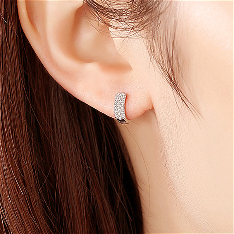 Bông tai bạc 925 thời trang Hàn Quốc cho nữ