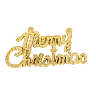 Chữ merry chrimas đơn giản trang trí noel trang trí cây thông