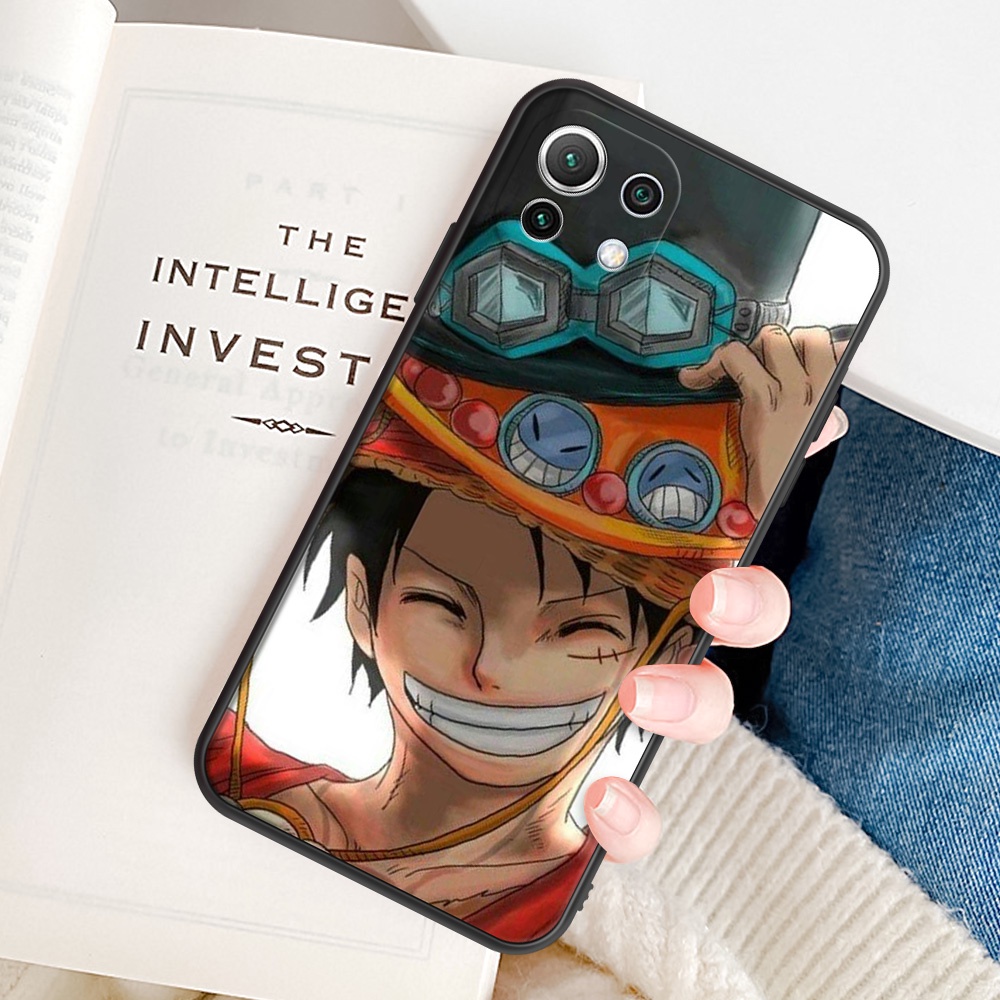 Ốp điện thoại Luffy 3 kiểu cho iPhone 11 Pro Max iPhone 7 8 6 6s Plus iPhone X XS XR Max H081