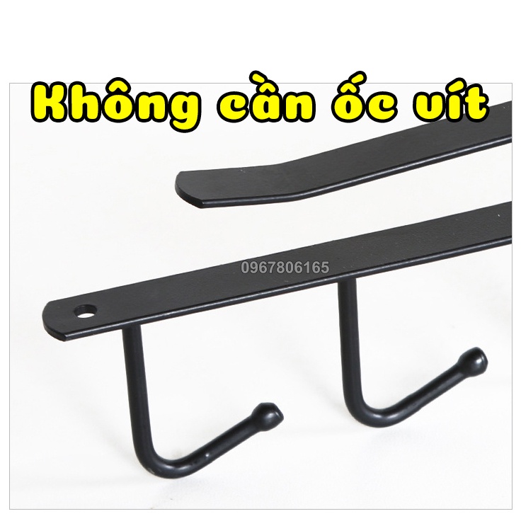 Móc Cài Tủ 6 Nhánh Bằng Thép Không Gỉ
