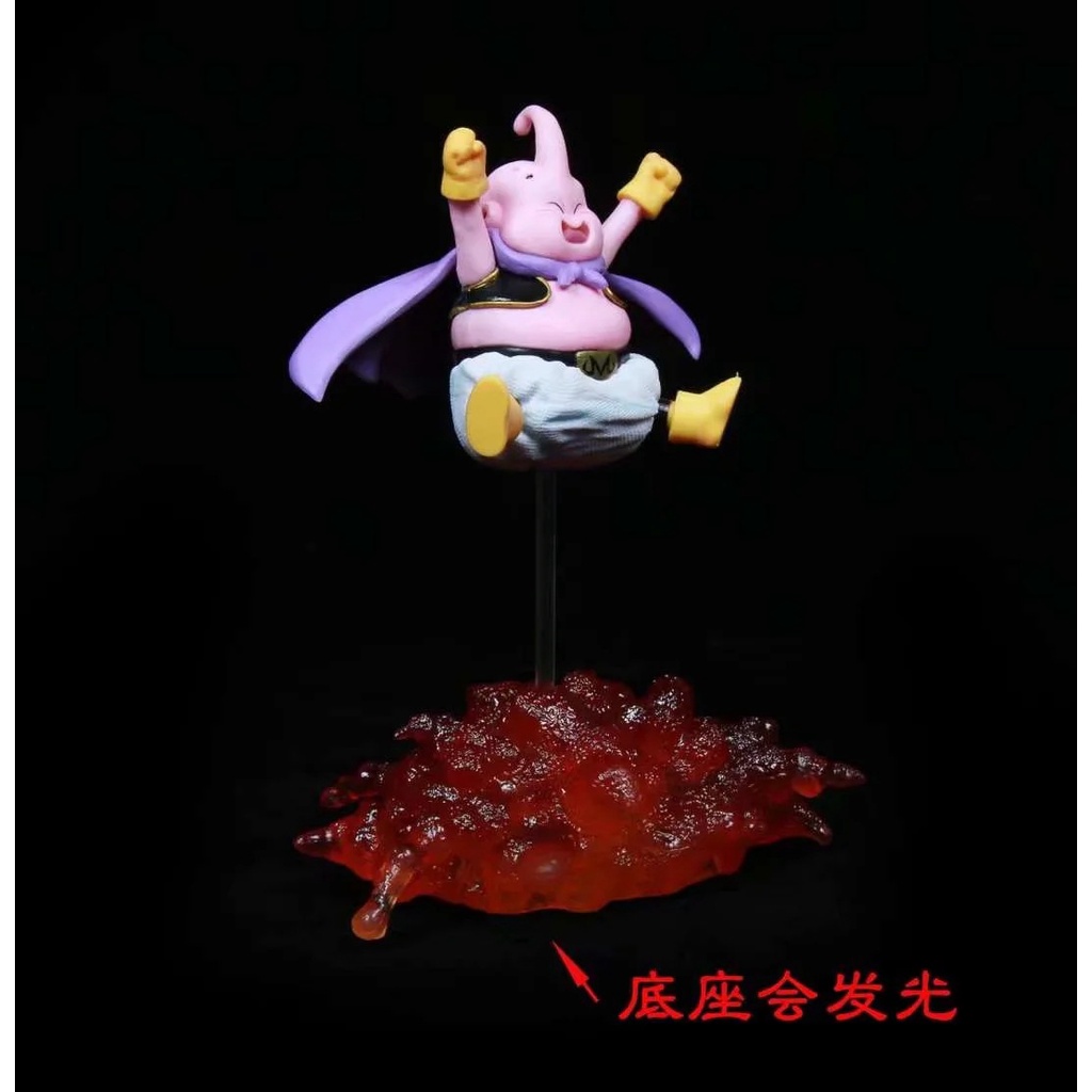 Bảy viên ngọc rồng Majin Buu Bùng nổ Buu Muppets béo dễ thương Phát sáng Đầu thay đổi cảnh Hình đóng hộp