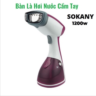 Bàn Là Hơi Nước SOKANY 1200w, BH 12 Tháng, Cầm Tay, Gọn Gàng, Là Phẳng Nhanh Chóng