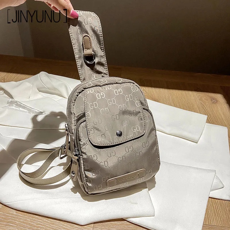 Túi đeo chéo ngực KF050 vải oxford trẻ trung hợp thời trang dành cho nữ