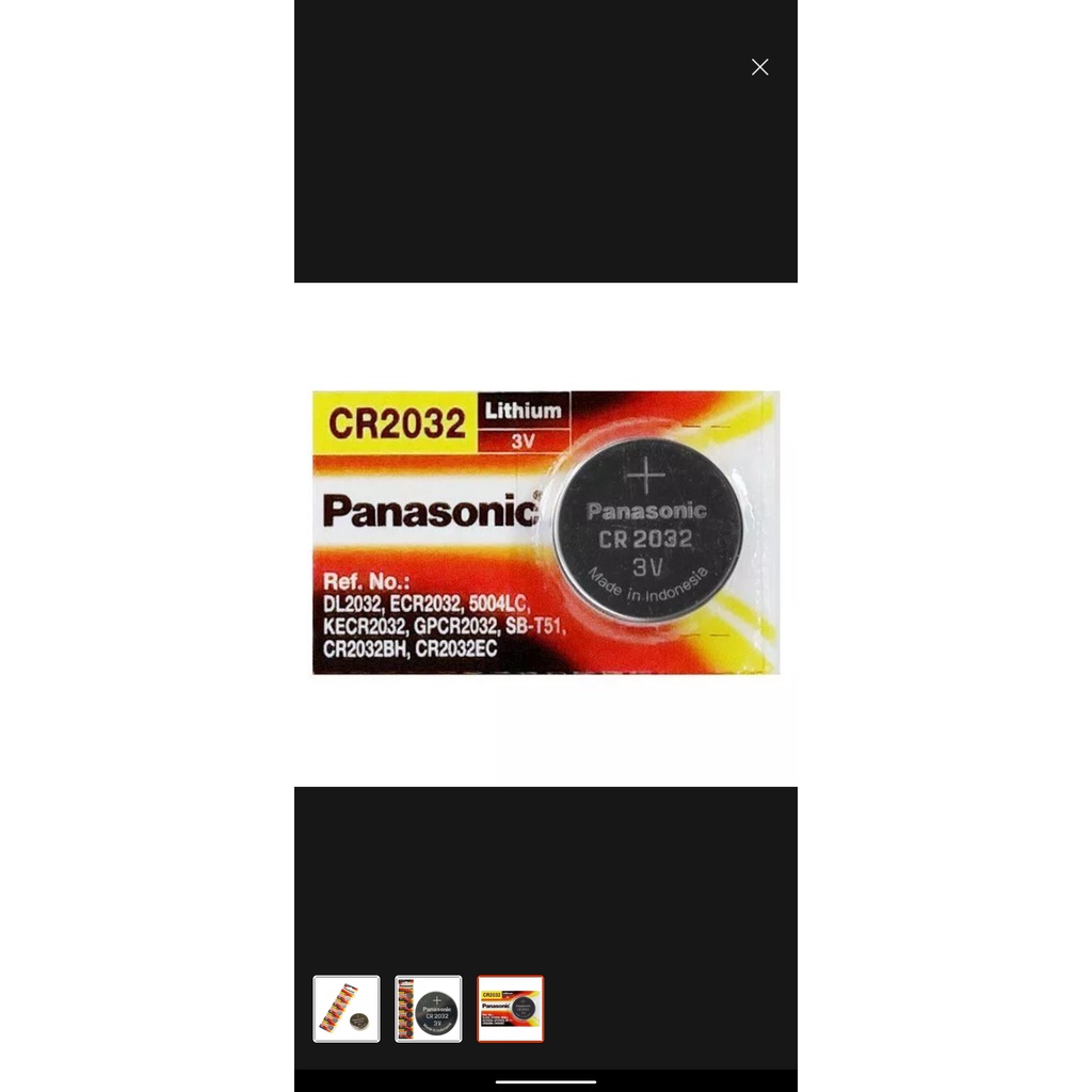 Vỉ 5 Viên Pin Cmos Panasonic 3V CR-2032