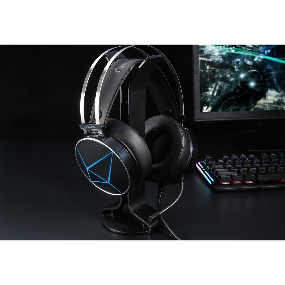 (Hàng Chính Hãng) Tai Nghe Dareu EH722x Black 7.1 Bảo Hành Chính Hãng 12 Tháng