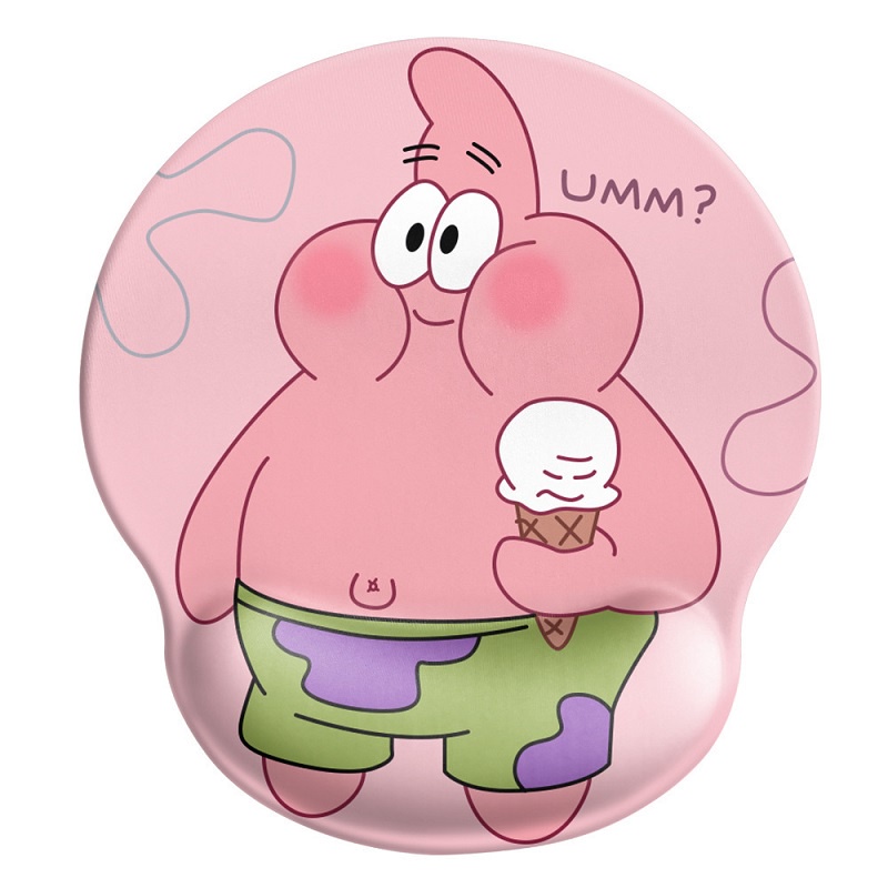 DISNEY Miếng Lót Chuột Máy Tính In Hình Hoạt Hình 3D Dễ Thương