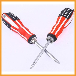 [Freeship] Tua vít cờ mỹ, 2 đầu mini có nam châm, nhỏ gọn, đẹp mắt