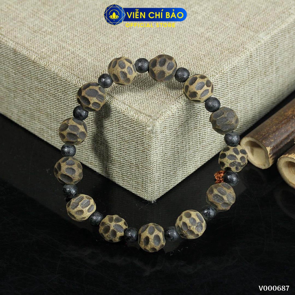 Vòng tay phong thủy mắt tử thời trang phụ kiện trang sức Viễn Chí Bảo V000687