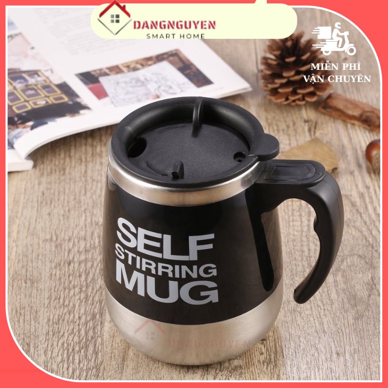 [SIÊU RẺ] Cốc Đa Năng Tự Khuấy Thông Minh, Ly Khấy Tự Động, Khuấy Cafe Ngũ Cốc Siêu Nhanh, Ly Tự Khuấy Trong Suốt
