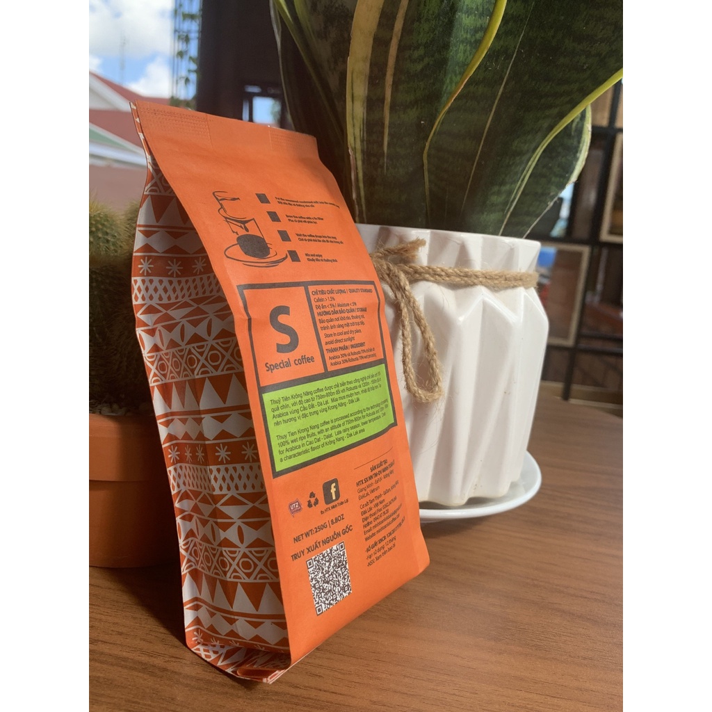 Cà phê bột Thủy Tiên cà phê phối trộn arabica robusta xuất xứ Đăk Lăk đặc sản Tây Nguyên | BigBuy360 - bigbuy360.vn