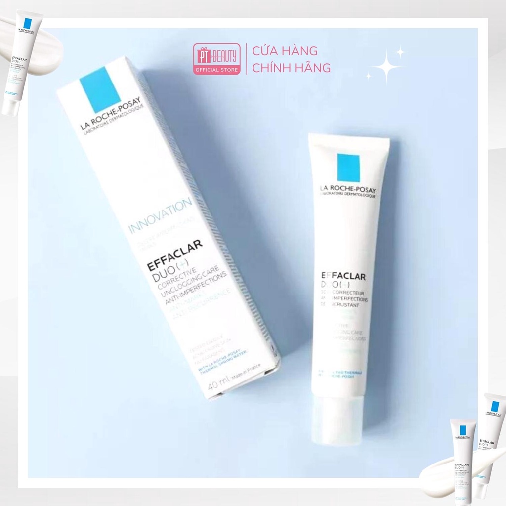 Kem dưỡng La Roche-Posay Effaclar Duo+ Corrective Unclogging Care Antiimperfection Anti-marks Anti-Reoccurence 40ml